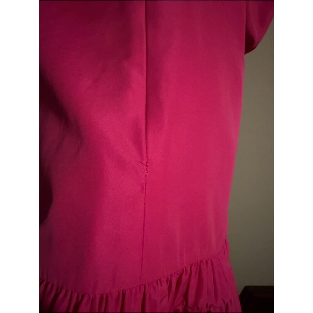 Alexis Bertana Puff Sleeve Cut Out Mini Dress Vacation Tropical Resort Wear - Picture 9 of 11